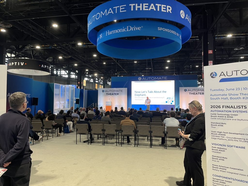 MCC booth at Automate 2026 Chicago industrial roller chain exhibition