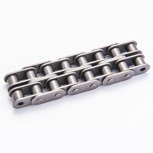ISO British standard duplex strand straight sidebar roller chain